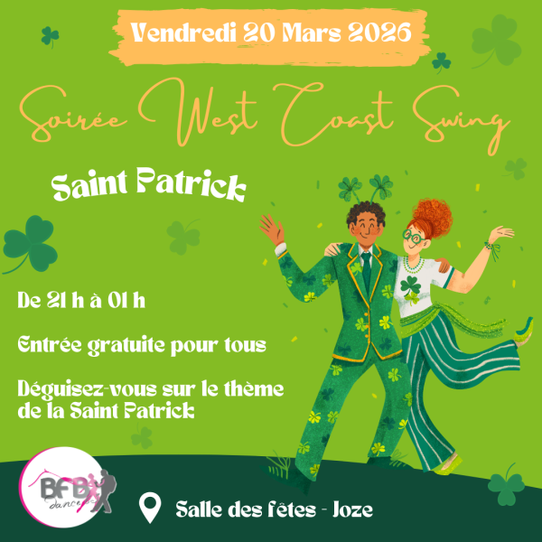 Soirée WCS St Patrick 2026