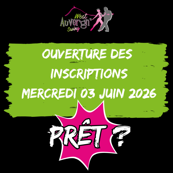 L’ouverture des inscriptions approche…
